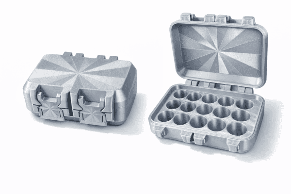 Vial Case 15ct- Silver