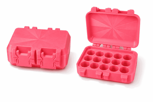 Vial Storage Case- 15ct. Watermelon