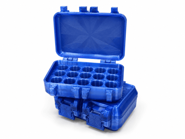 Vial Storage Case 15ct- Translucent Blue Gradient